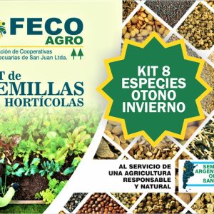 Kit de Semillas Hortícolas Otoño / Invierno 8 Especies