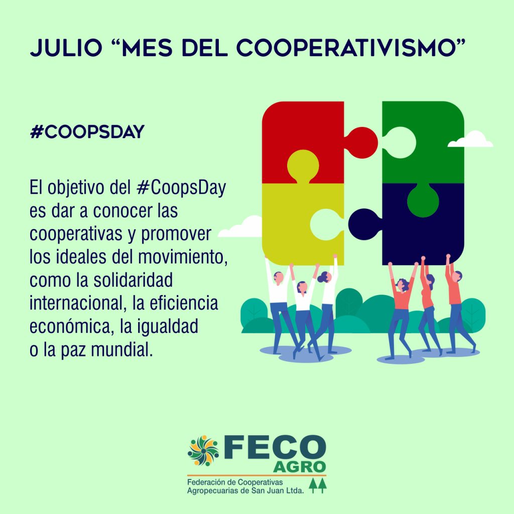 Julio, mes del cooperativismo